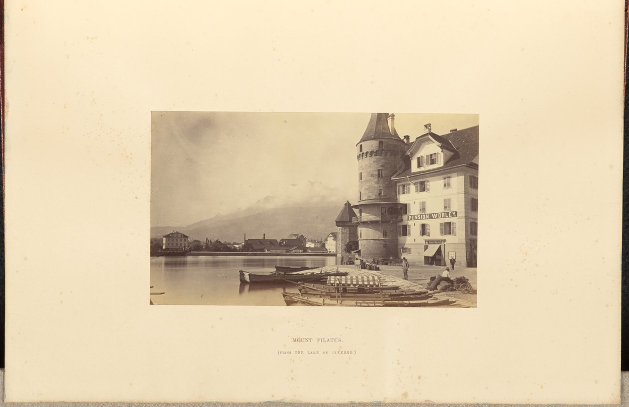 Monte Pilatus (desde el lago de Lucerna) de Stephen Thompson