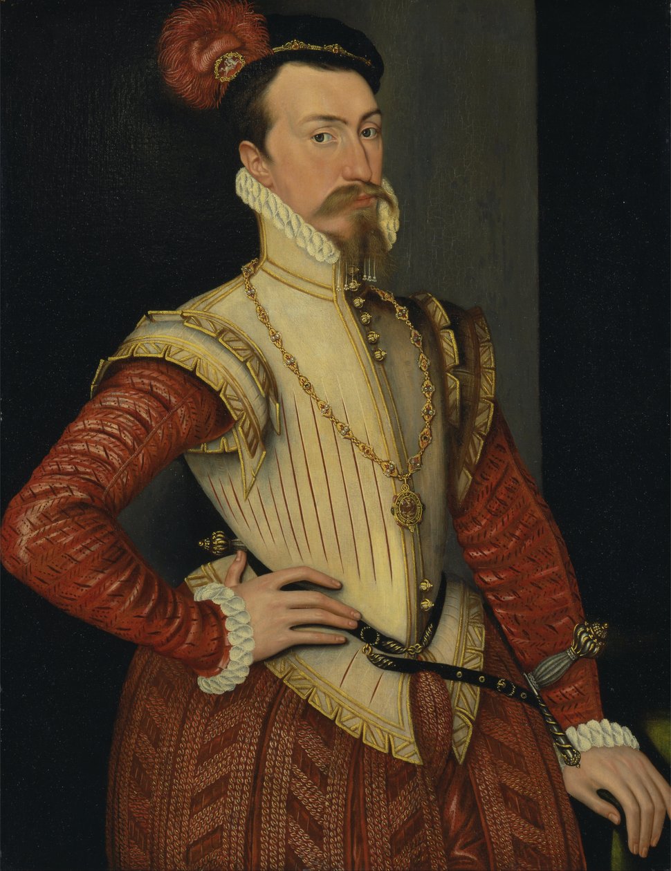 Robert Dudley, primer conde de Leicester de Steven van der Meulen