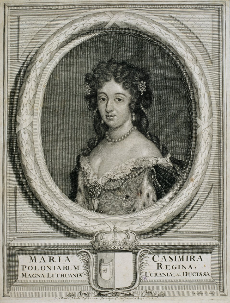 María Kazimiera Sobieska (1641-1716) 1674 de Pieter Stevens or Stephani