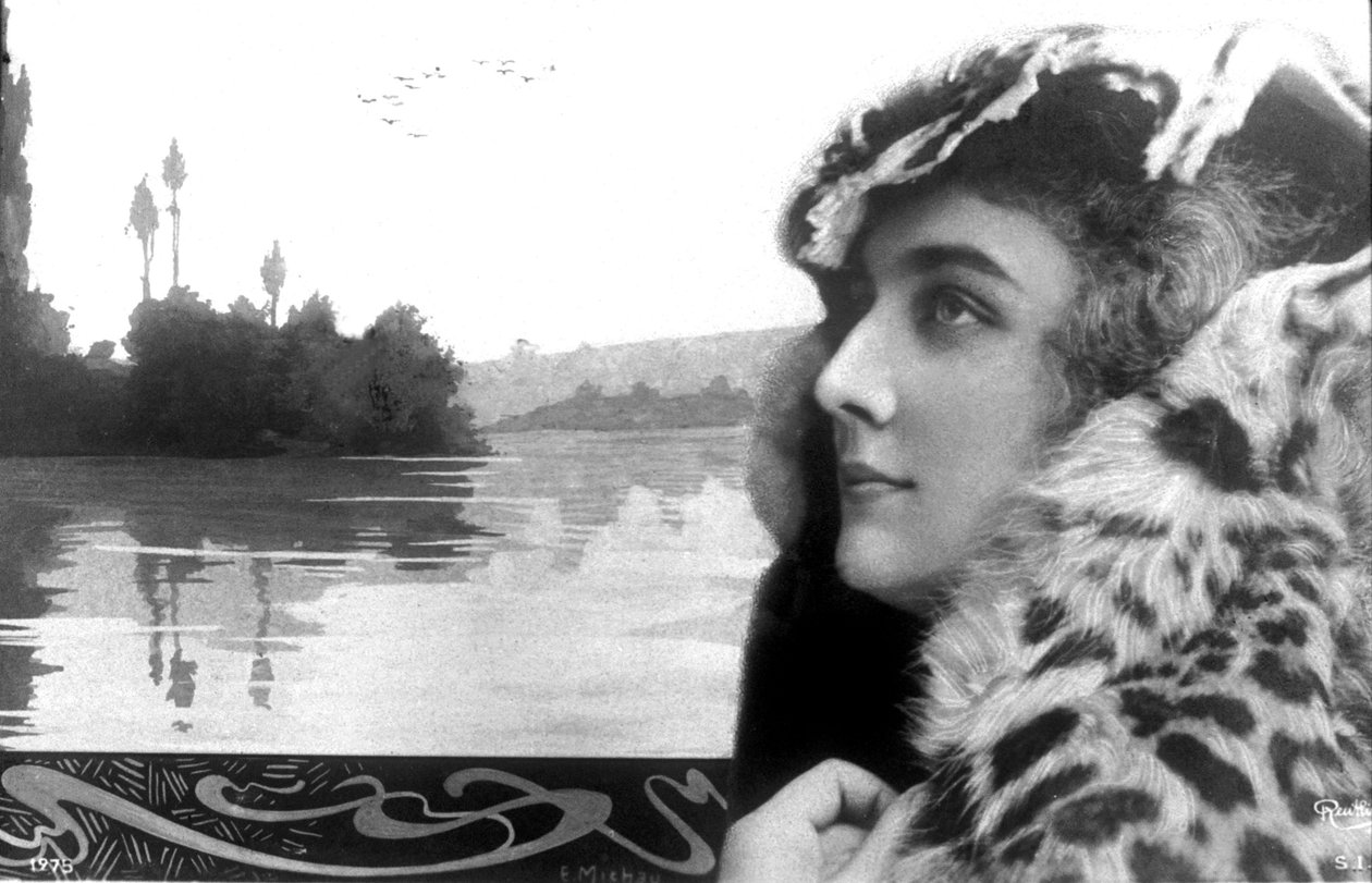 Alice Dufrene, hacia 1900 (foto) de Studio Reutlinger