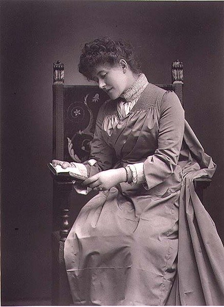 Ellen Terry (1847-1928) retrato fotográfico, mediados de 1880s de Studio Walery