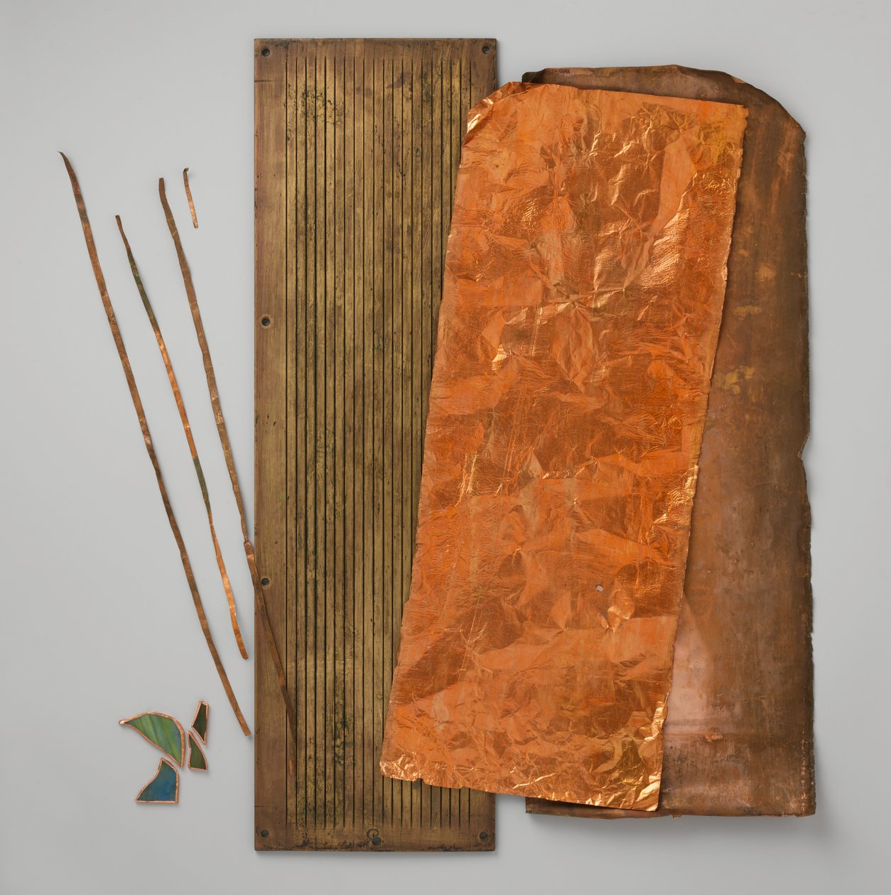Hoja de muestra de Tiffany Studios de Studios Tiffany