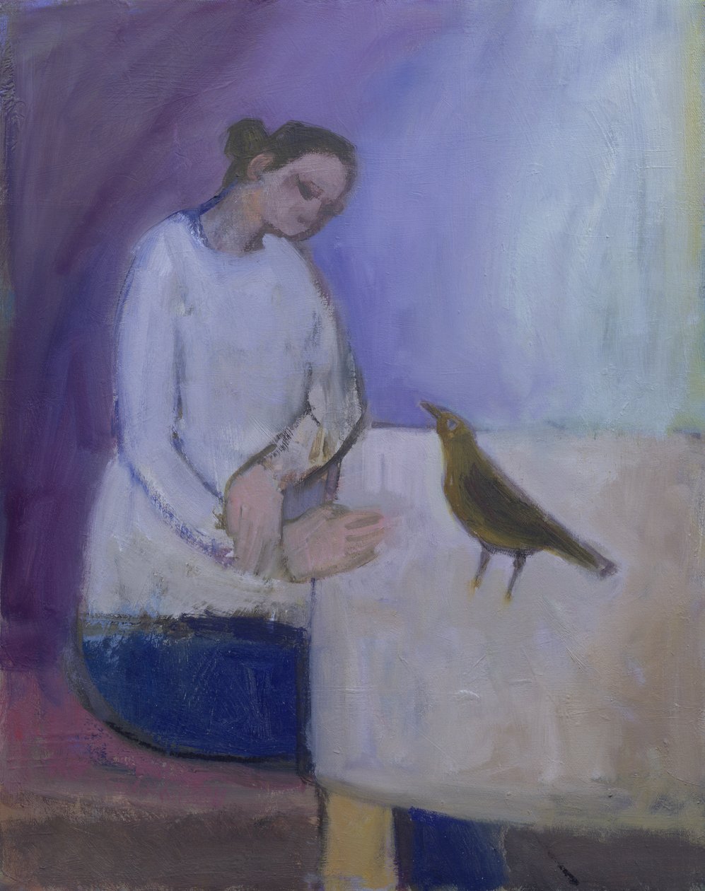 Mujer con un Pájaro, 2003 de Sue Jamieson