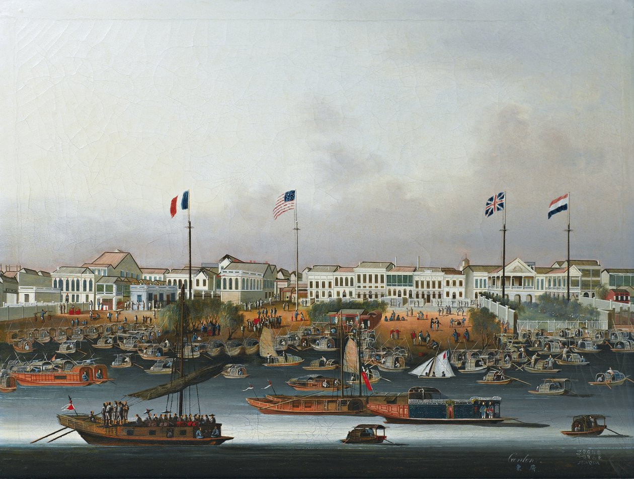 El puerto de Cantón de Sunqua