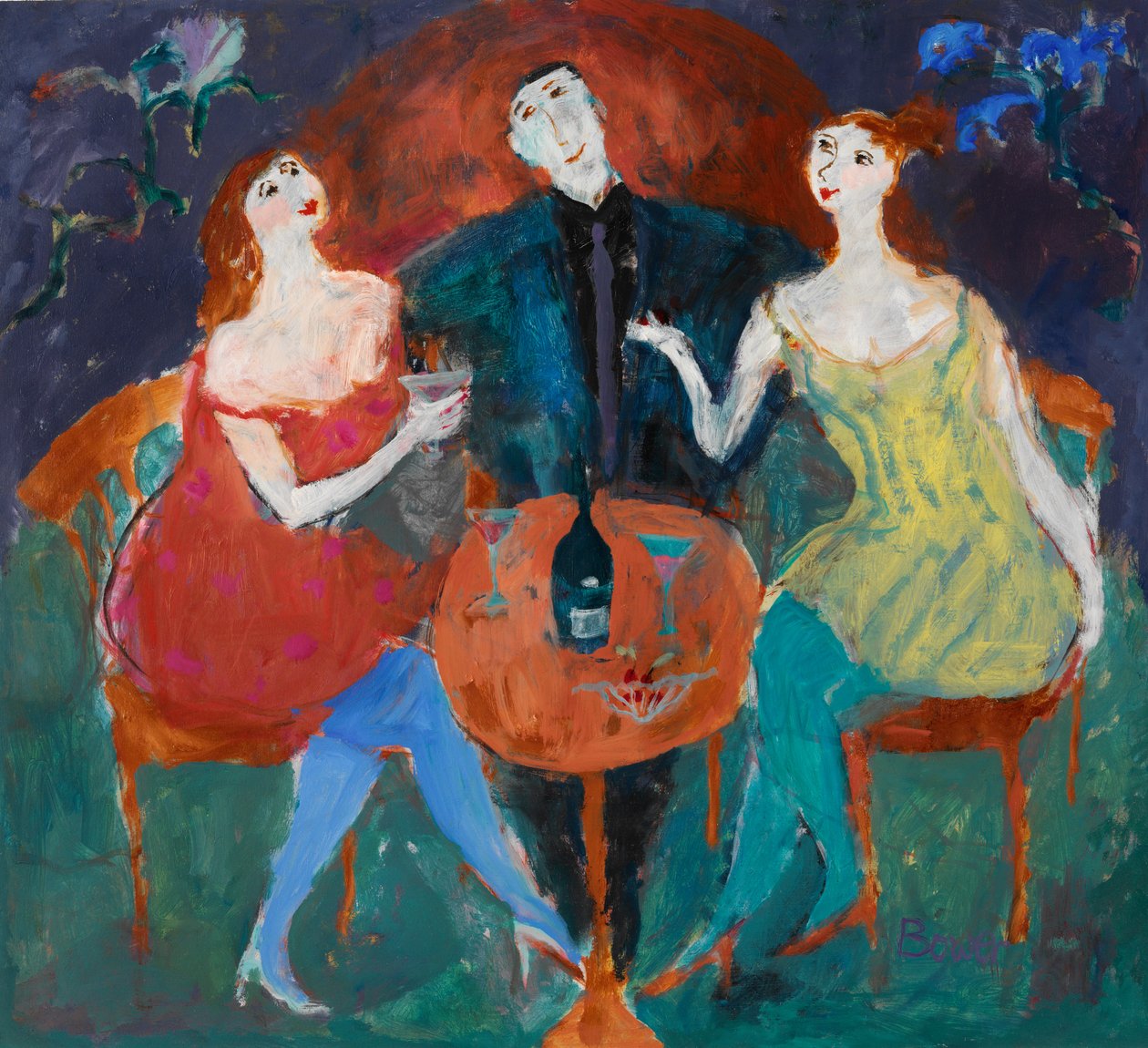 Hombre de las damas, 2004 de Susan Bower