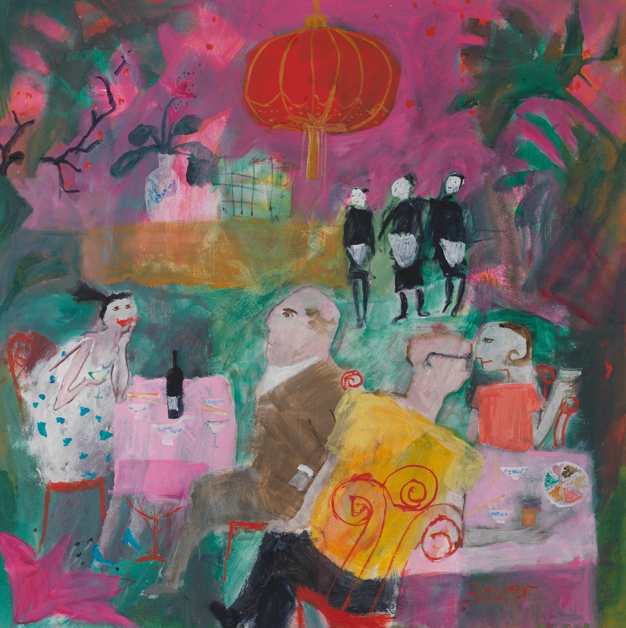 Saliendo a Comer Chino, 2011 de Susan Bower