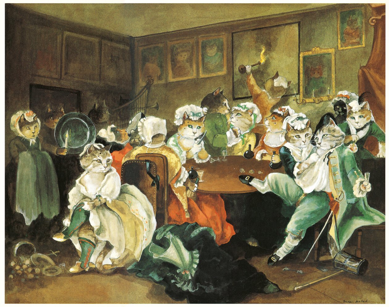 Ilustración de The Cats