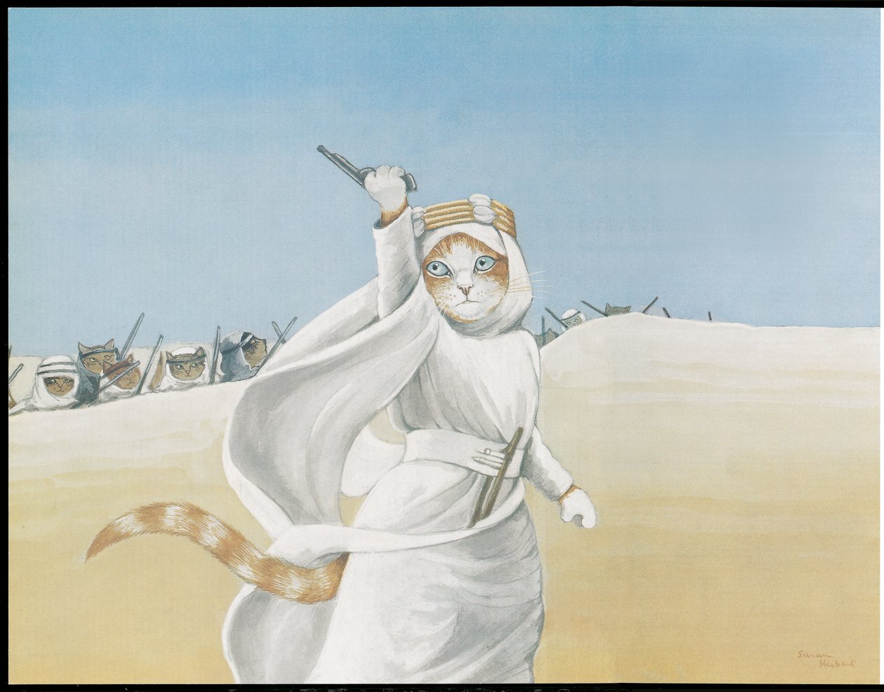 Ilustración de la película Cats (pub. 2006) de Susan Herbert