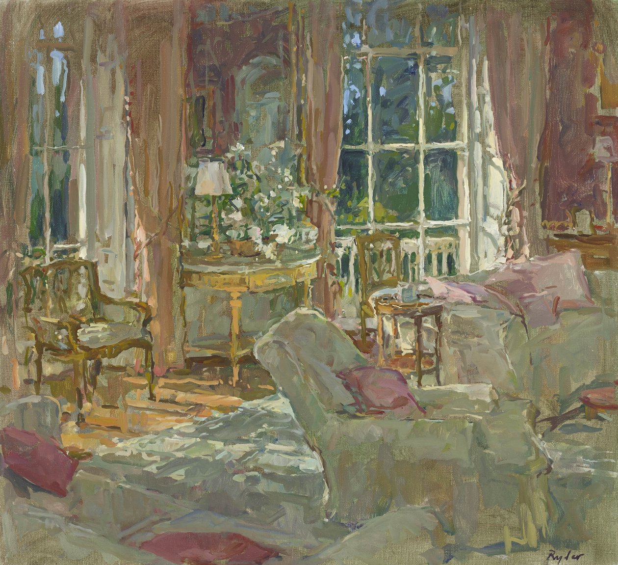 Luz del Sol en la Sala de la Mañana de Susan Ryder