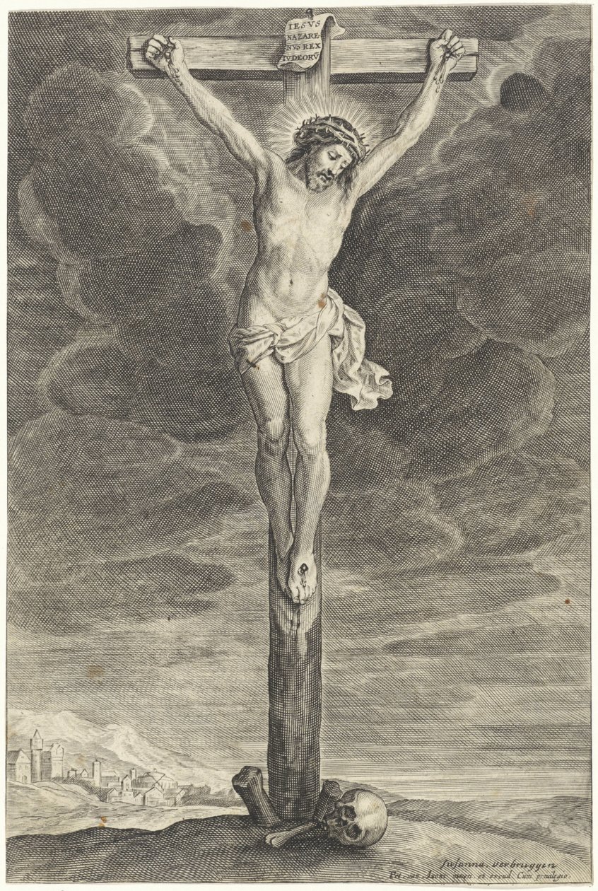 Cristo en la cruz de Susanna Verbruggen