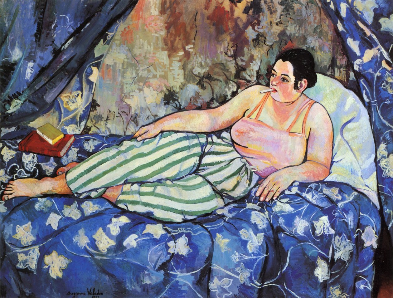 La habitación azul de Marie Clementine (Suzanne) Valadon