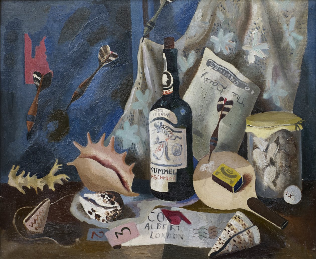 Naturaleza muerta (óleo sobre lienzo) de Suzanne Cooper