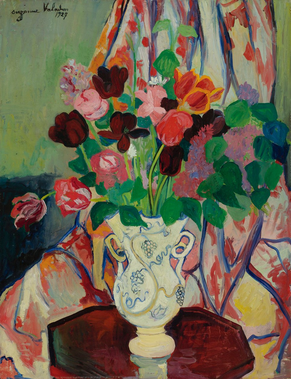 Ramo de tulipanes de Suzanne Valadon