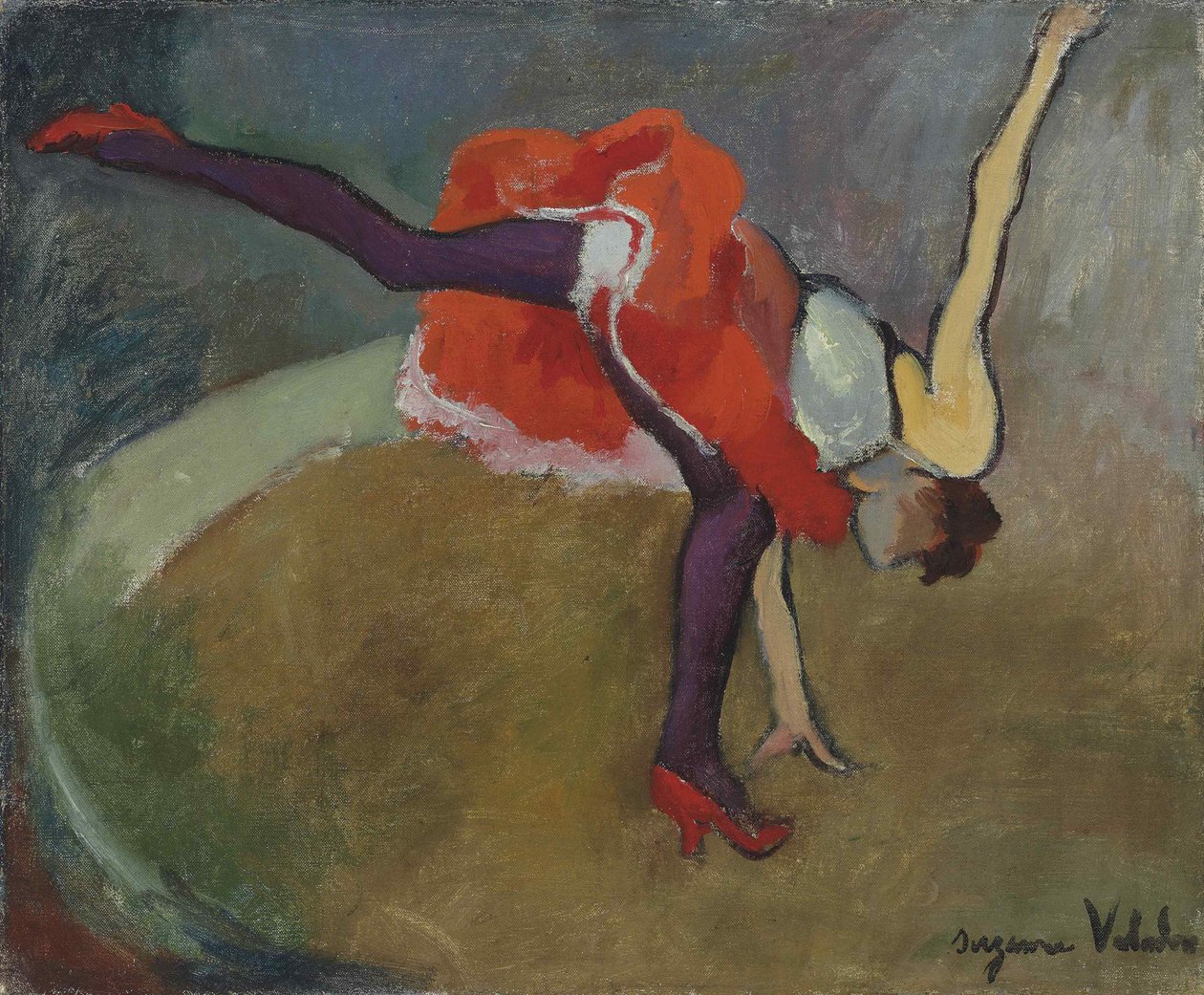 El Acróbata o La Rueda de Suzanne Valadon