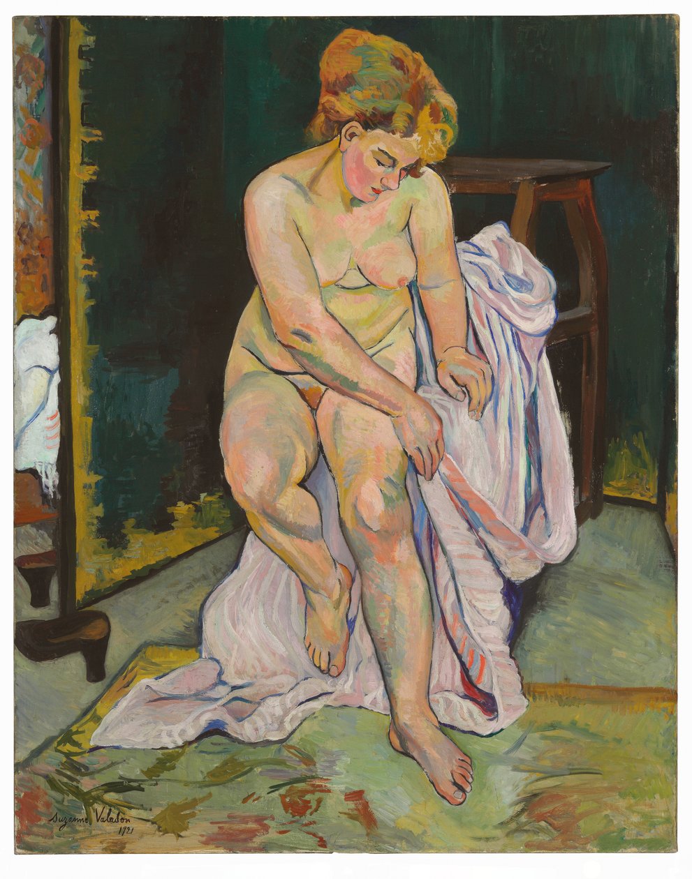 Desnudo con drapeado de Suzanne Valadon