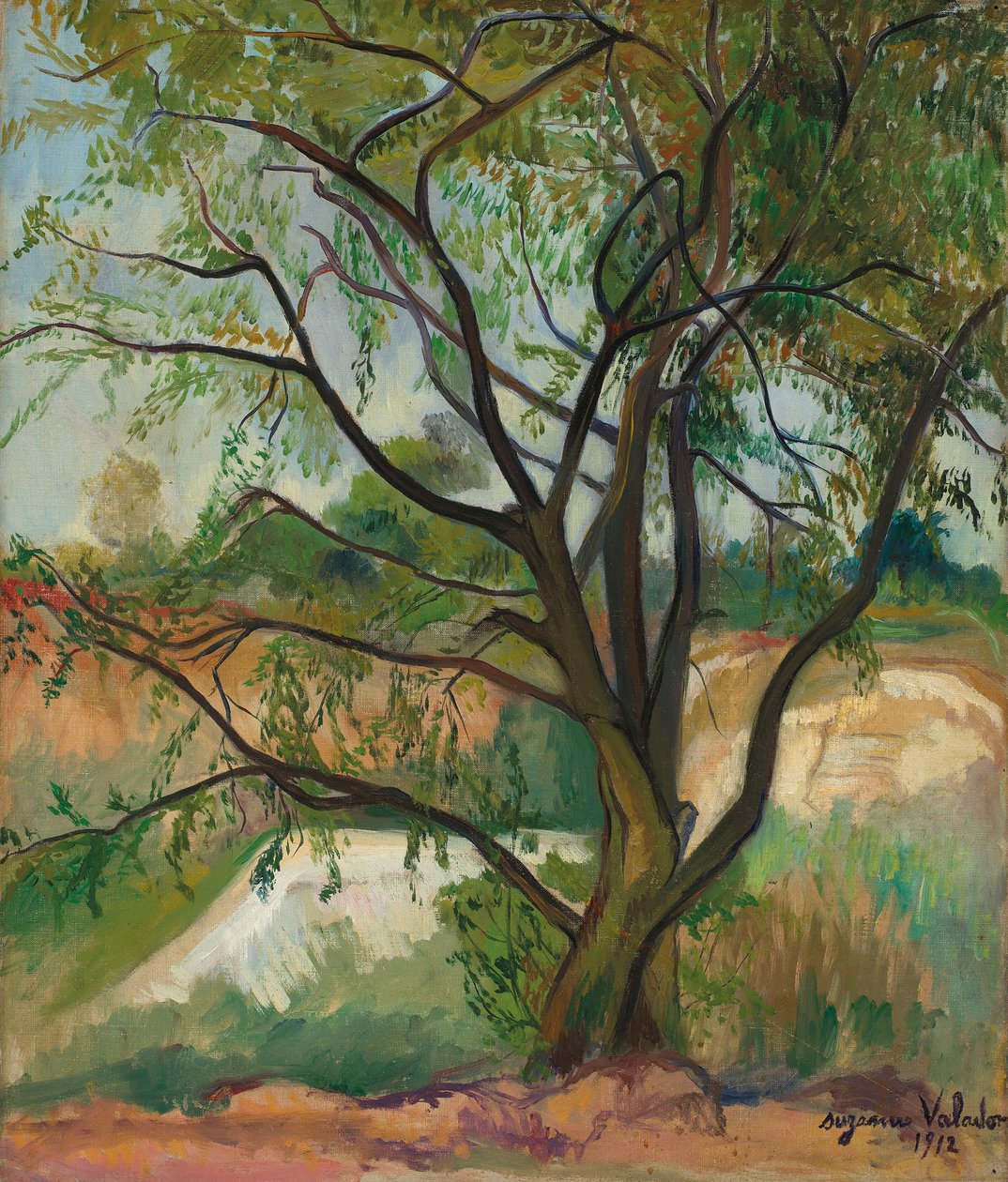El árbol, 1912 de Suzanne Valadon