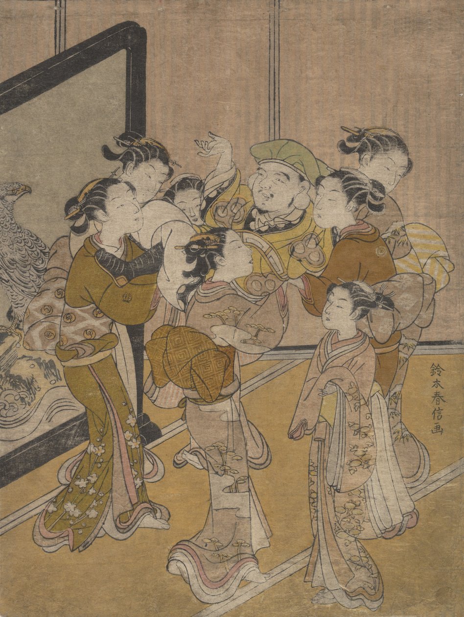 Daikoku Doagé, probablemente 1766 de Suzuki Harunobu