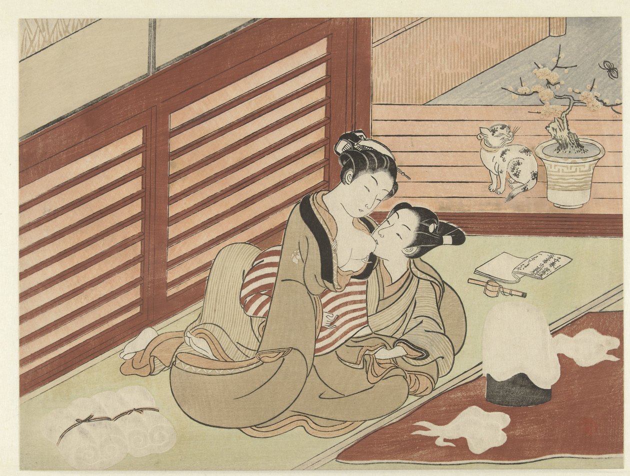 Amor de pareja de Suzuki Harunobu