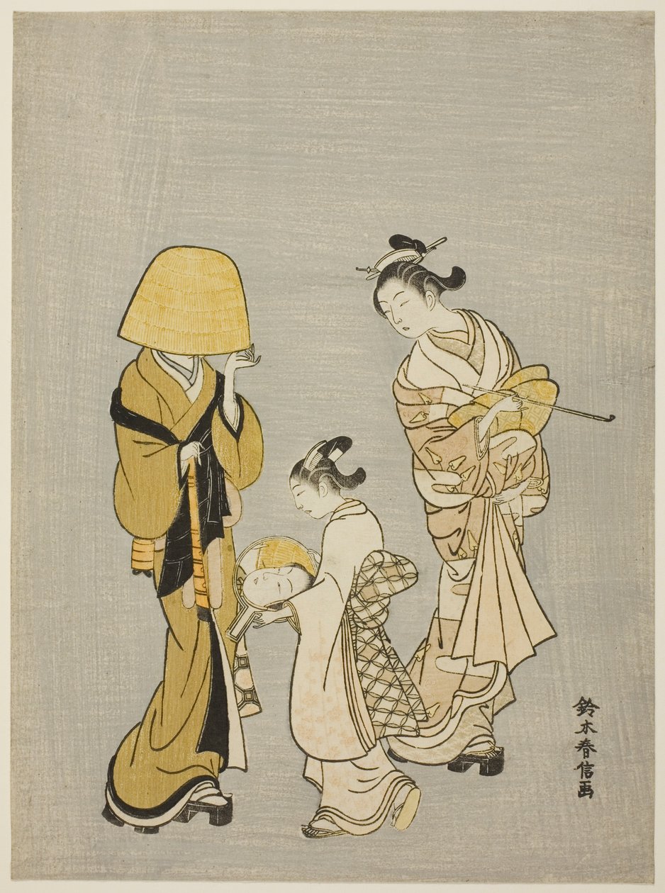 El Rostro en el Espejo de Suzuki Harunobu