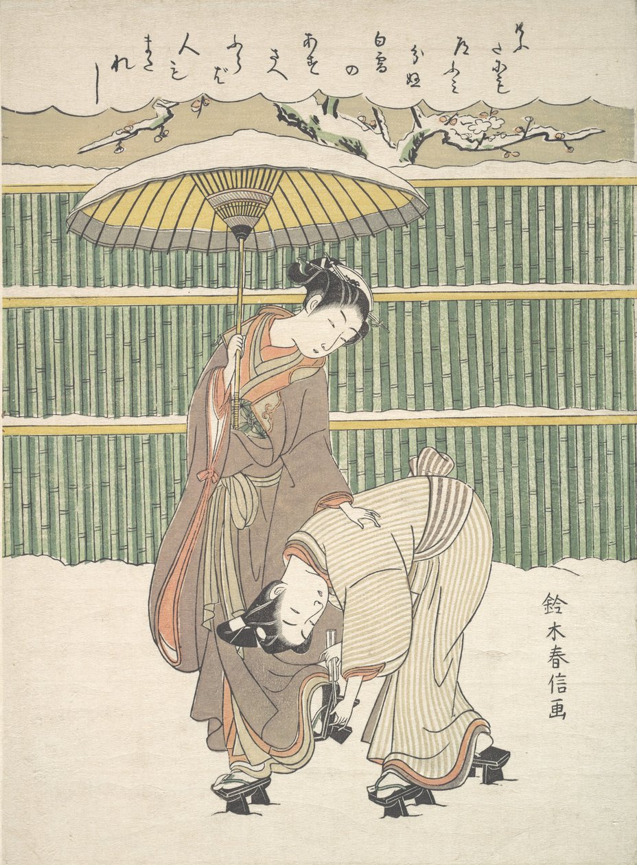 Sin título, ca. 1768 de Suzuki Harunobu