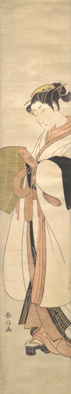 Joven Púrpura, probablemente 1770 de Suzuki Harunobu