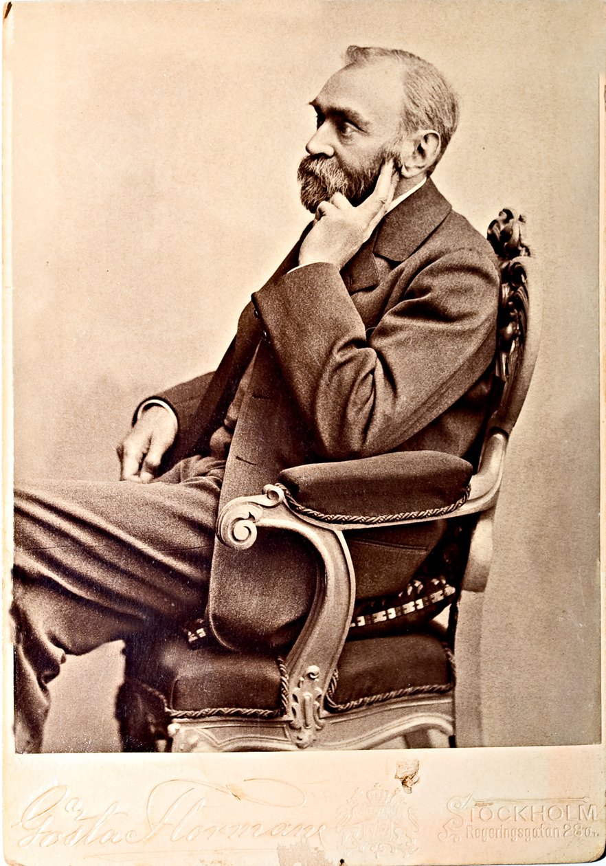 Alfred Nobel (1833-1896) de Swedish Photographer