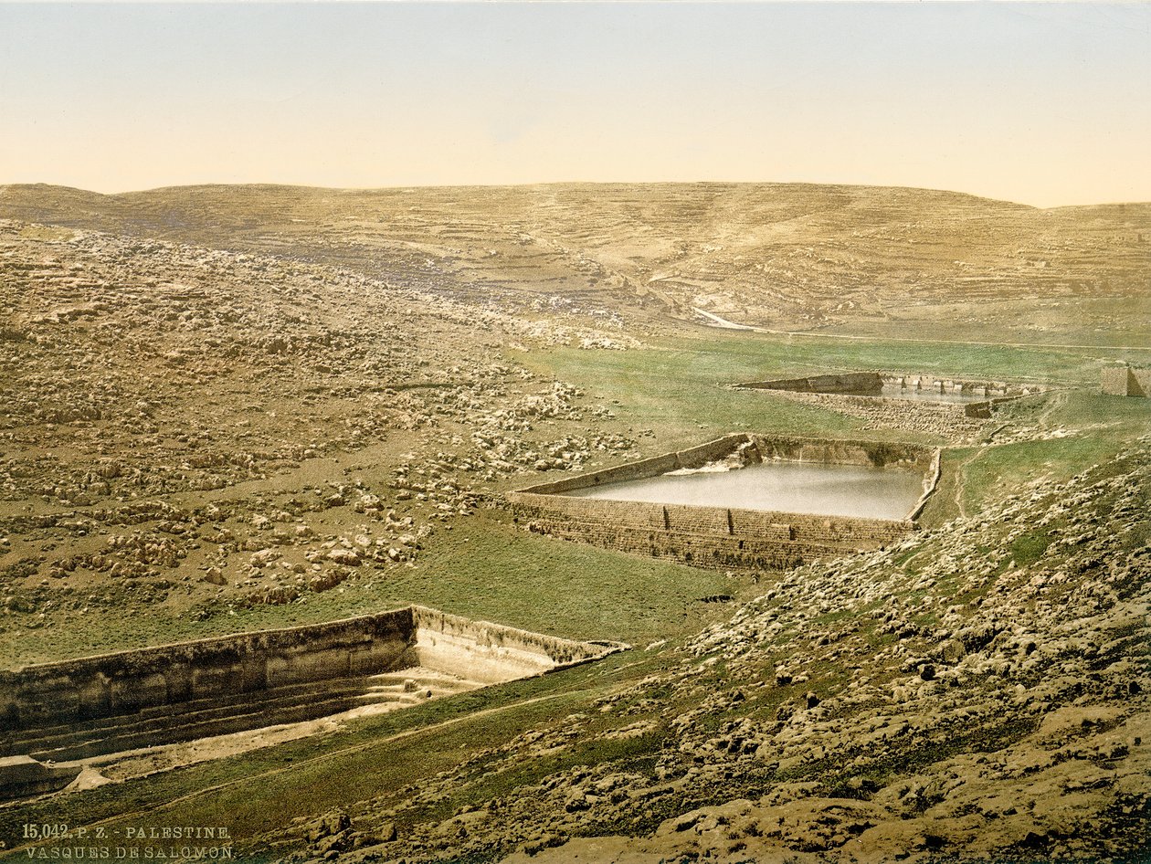 Piscinas de Salomón, c.1880-1900 de Swiss Photographer