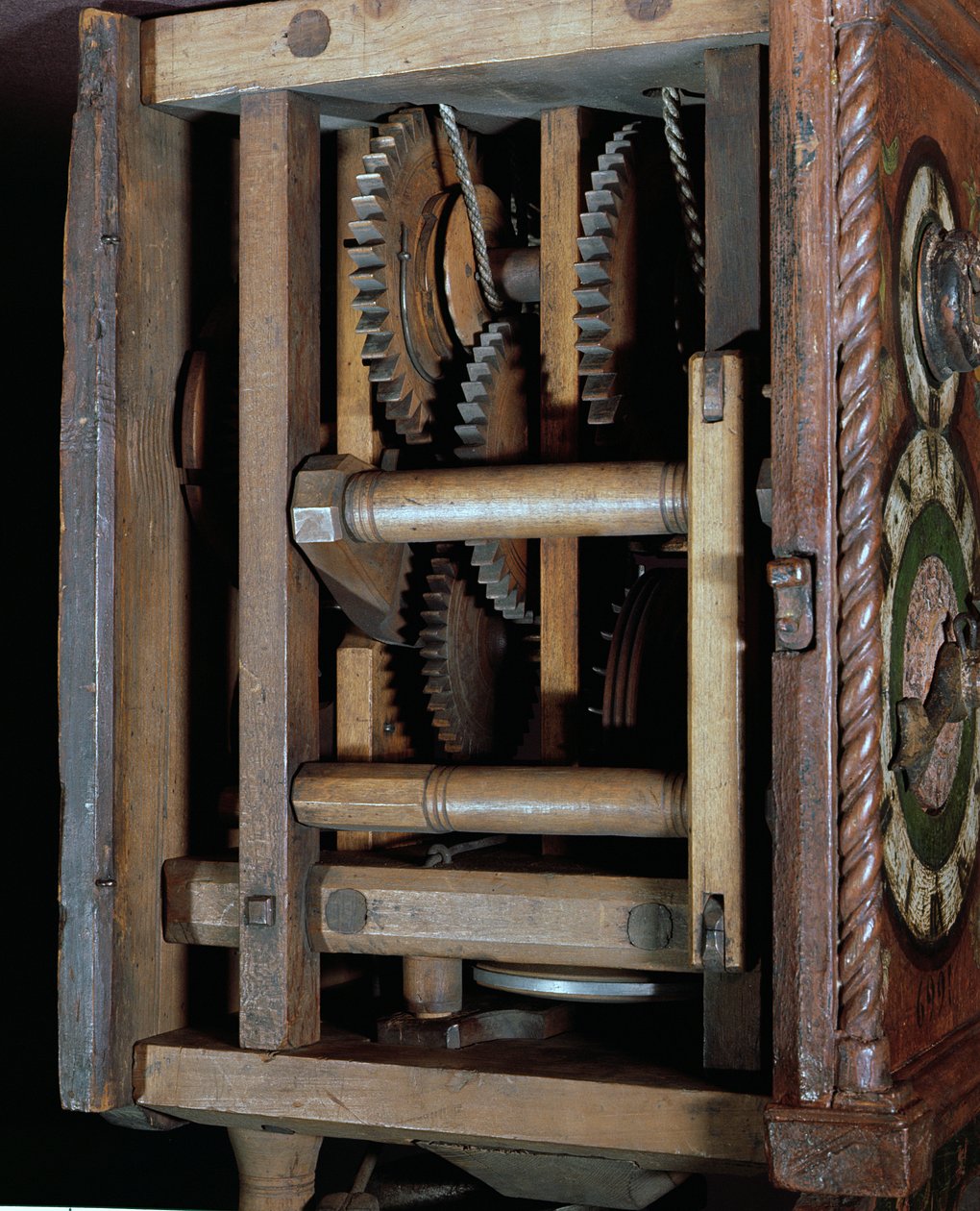 Reloj de alarma doméstico, 1669 de Swiss School