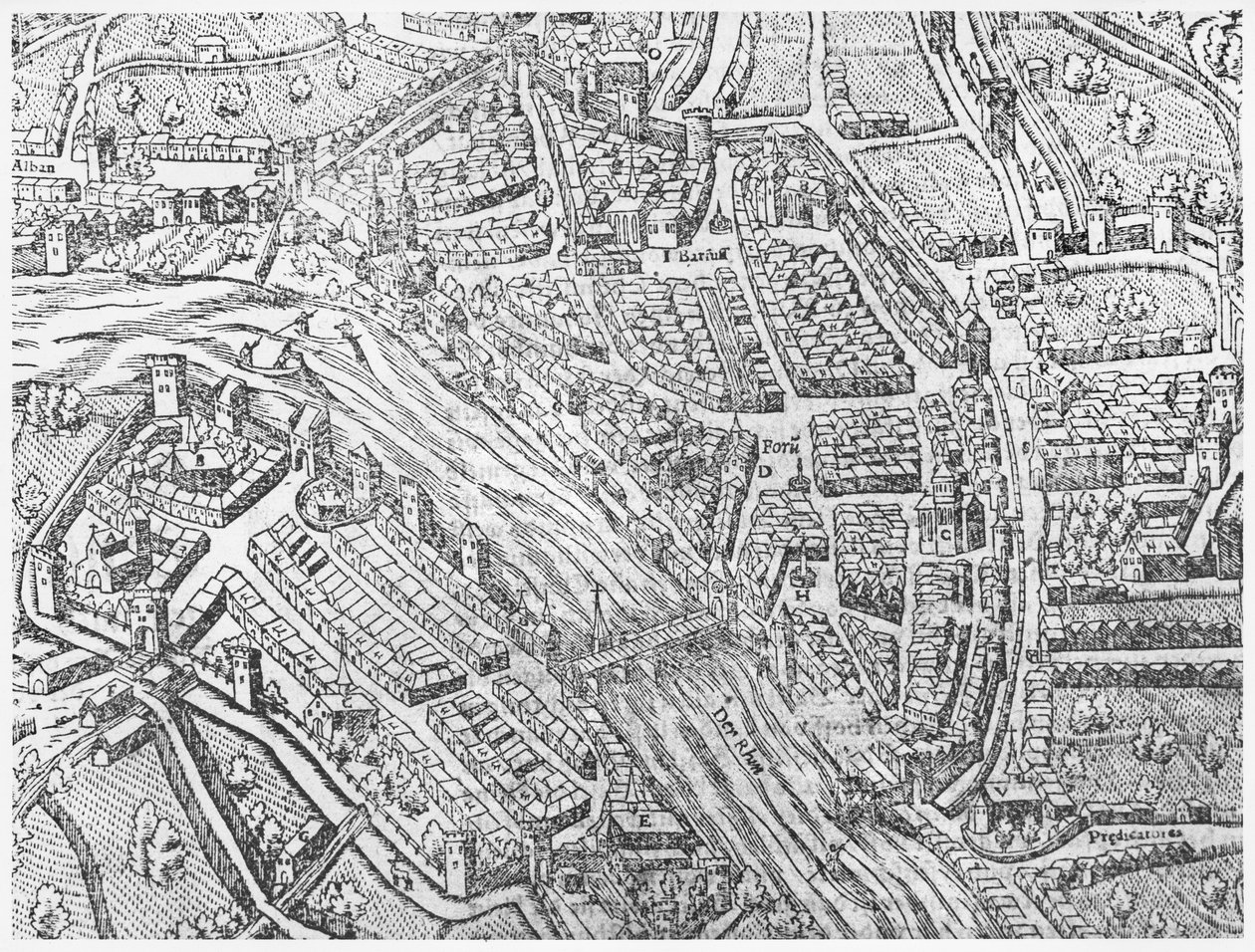 Mapa de Basilea de Swiss School