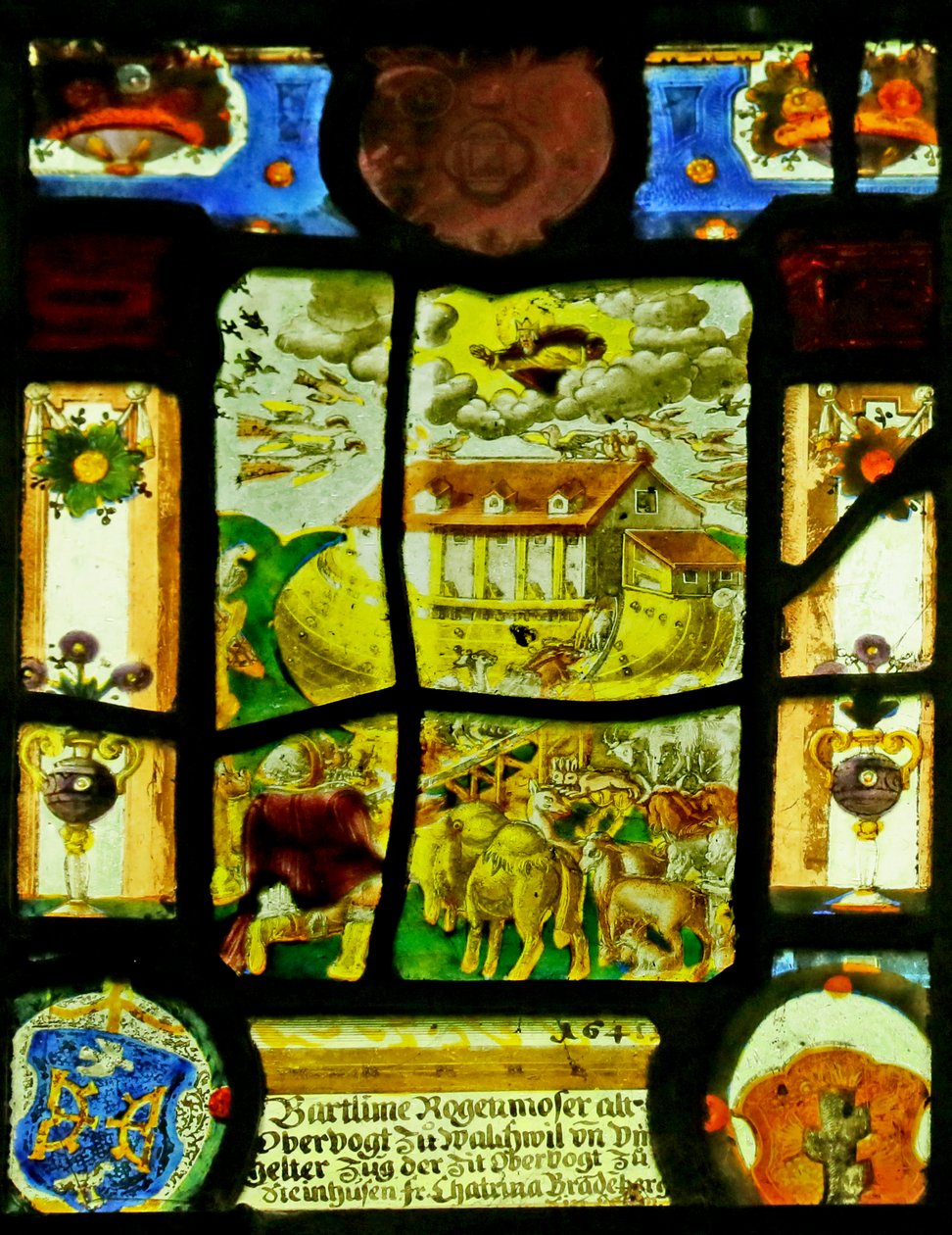 El arca de Noé, 1641 de Swiss School