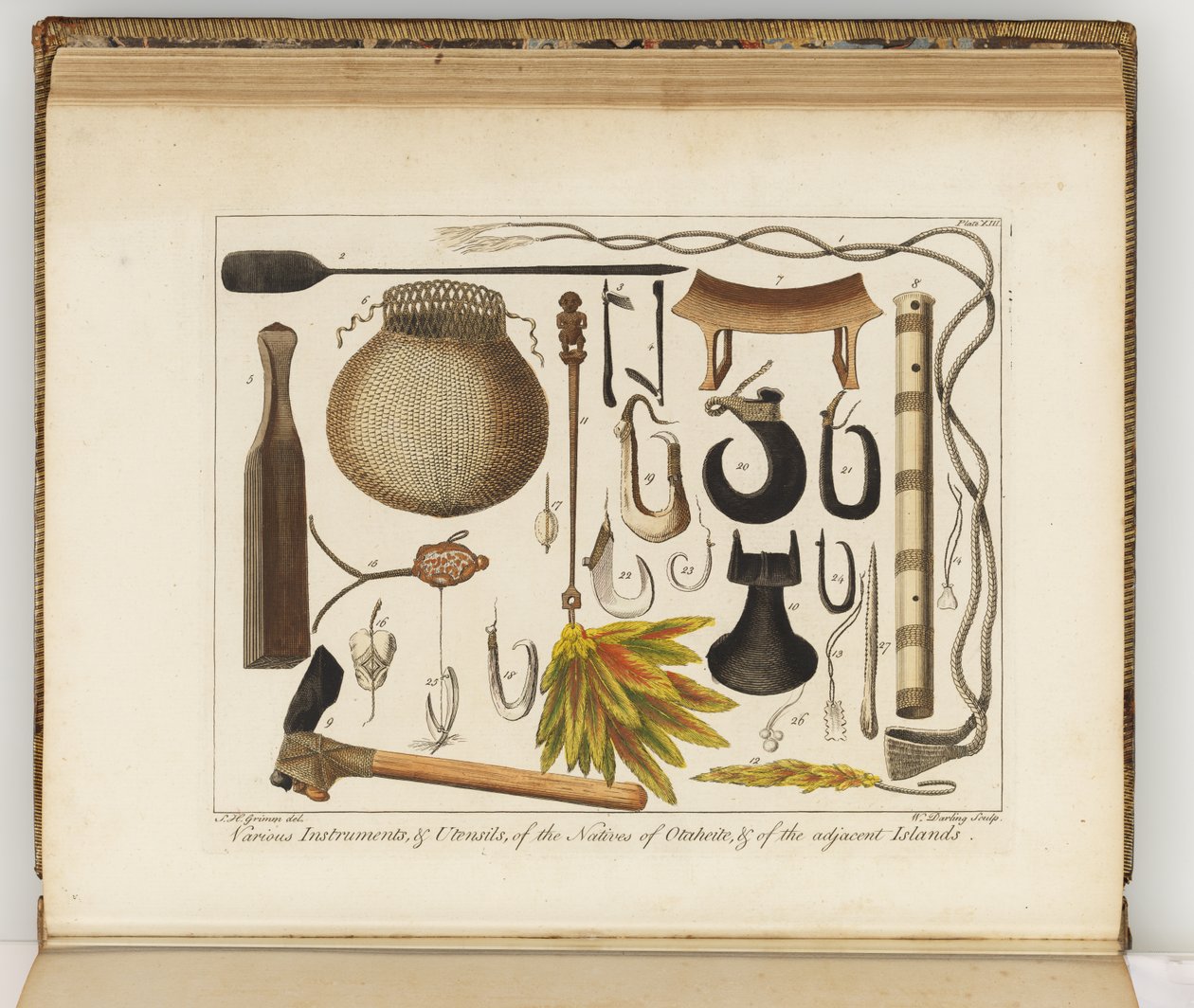 Ilustración de Un diario de un viaje a los mares del sur: en el barco de Su Majestad, el Endeavour, 1794 de Sydney