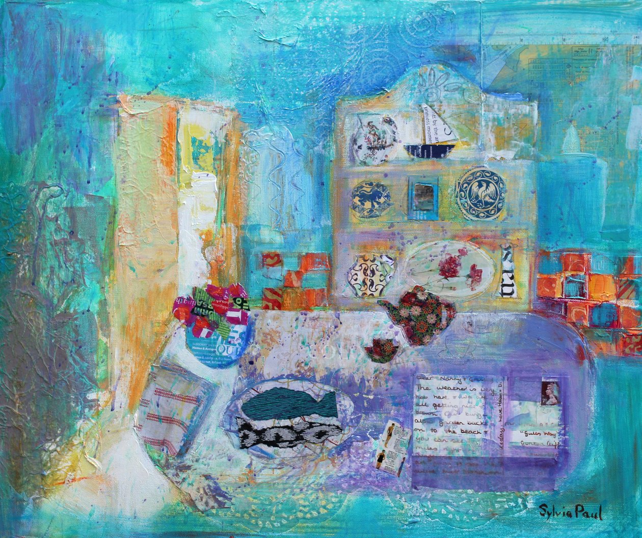 Cocina junto al mar de Sylvia Paul