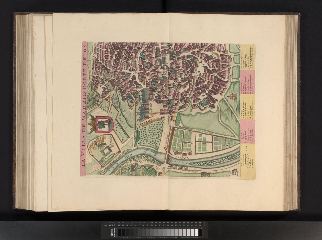 Vista del lugar Vélez-Málaga Velis Malaga (título sobre objeto) de Symon Novelanus (possibly)