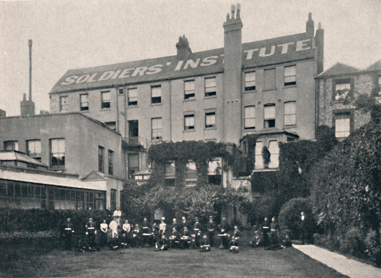 El Instituto de los Soldados, Portsmouth, 1904 de Symonds and Co