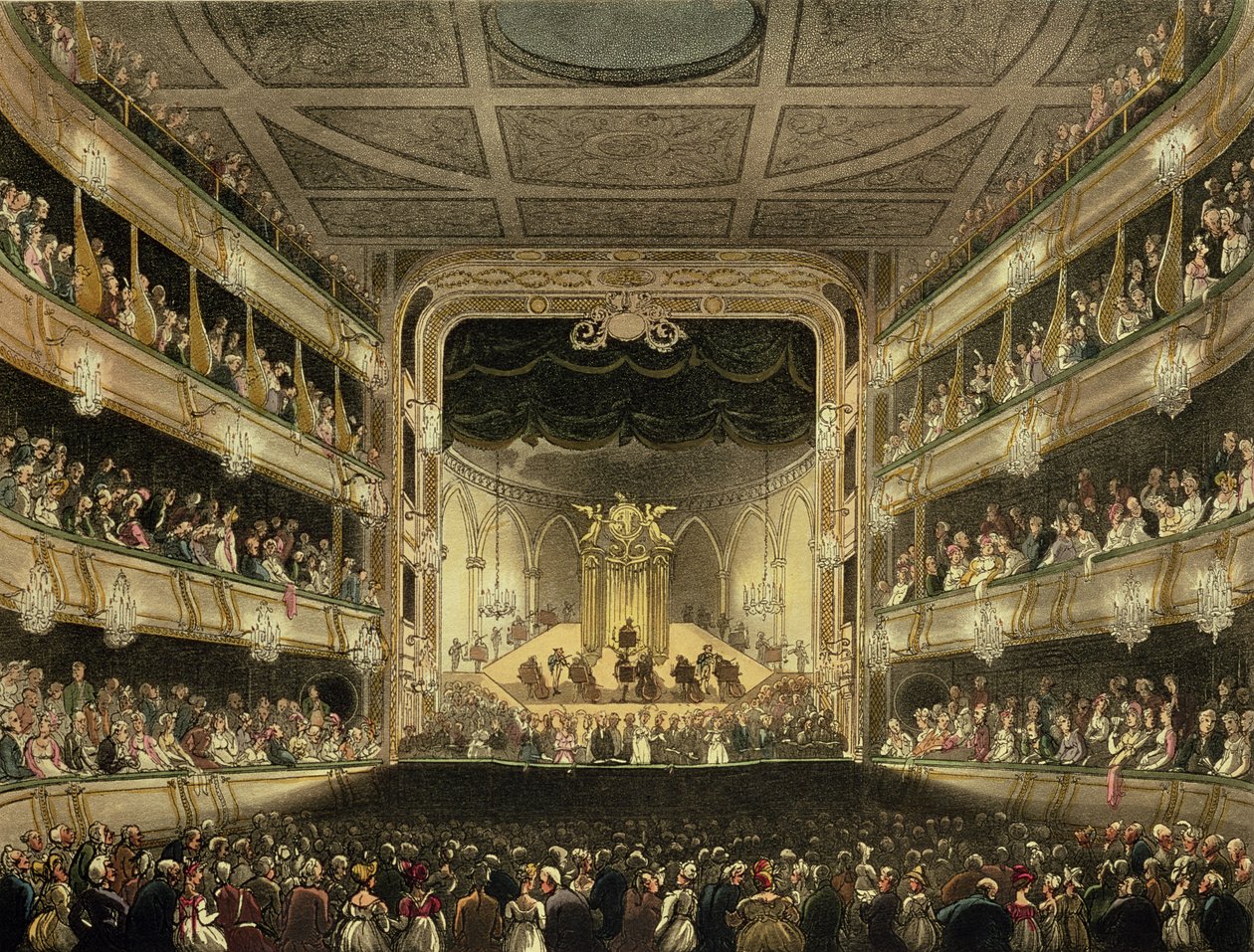 Teatro de Covent Garden, 1808, de 