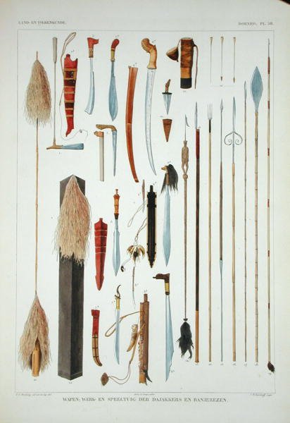 Armas de Borneo, de 