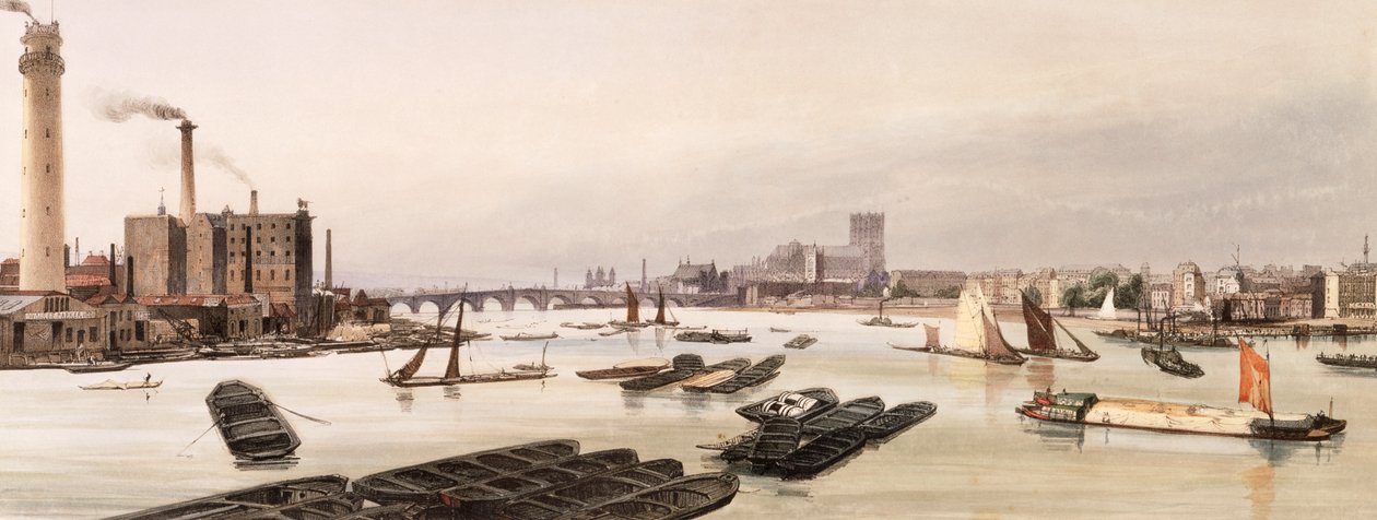 Westminster desde el Puente de Waterloo, Londres de TS Bays