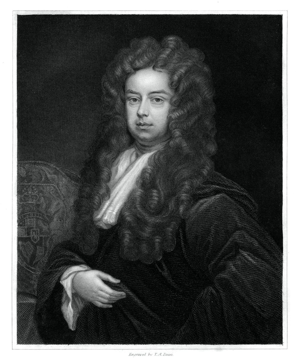 John Somers, 1er Barón Somers, Lord Canciller de Inglaterra, 1833 de T. A. Dean