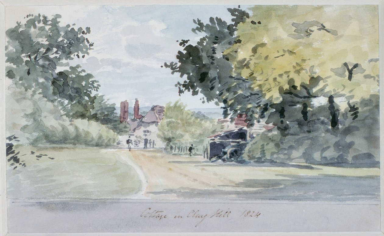 Cabaña en Clay Hill, Enfield de T. Clark