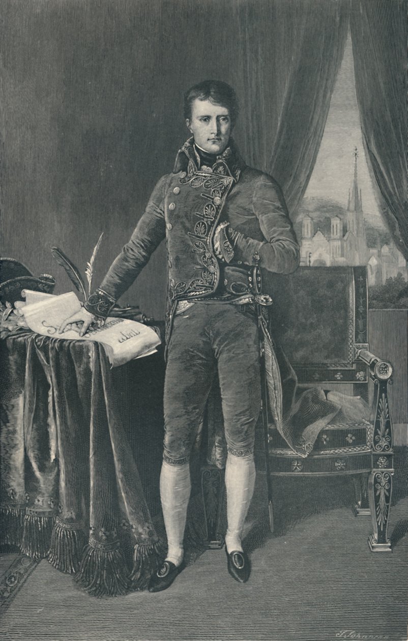 Napoleón Bonaparte, Primer Cónsul de T. Johnson