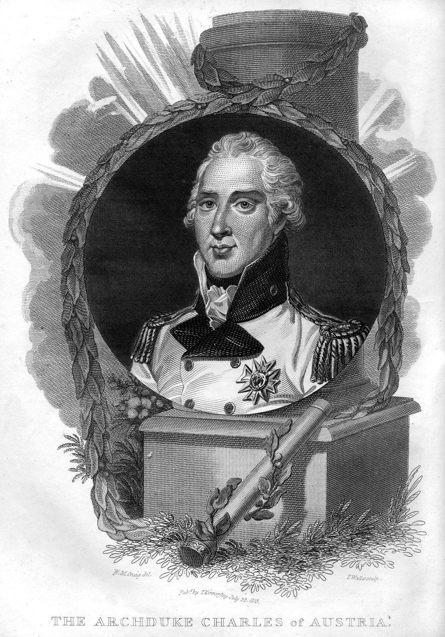 El Archiduque Carlos de Austria 1771-1847 de T. Wallis