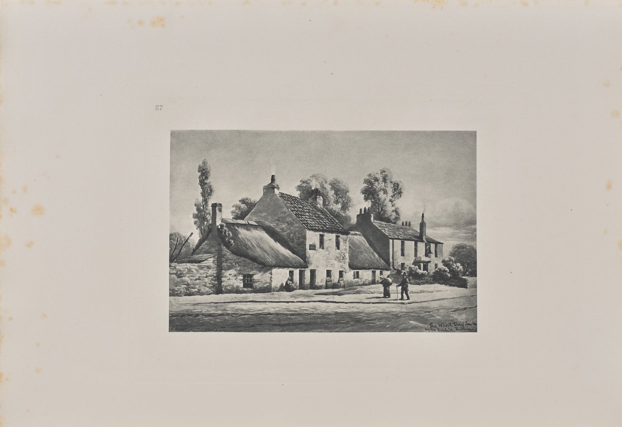 The Wheat Sheaf Inn, a la entrada de la New Dumbarton Road de T. and R. Annan and Sons