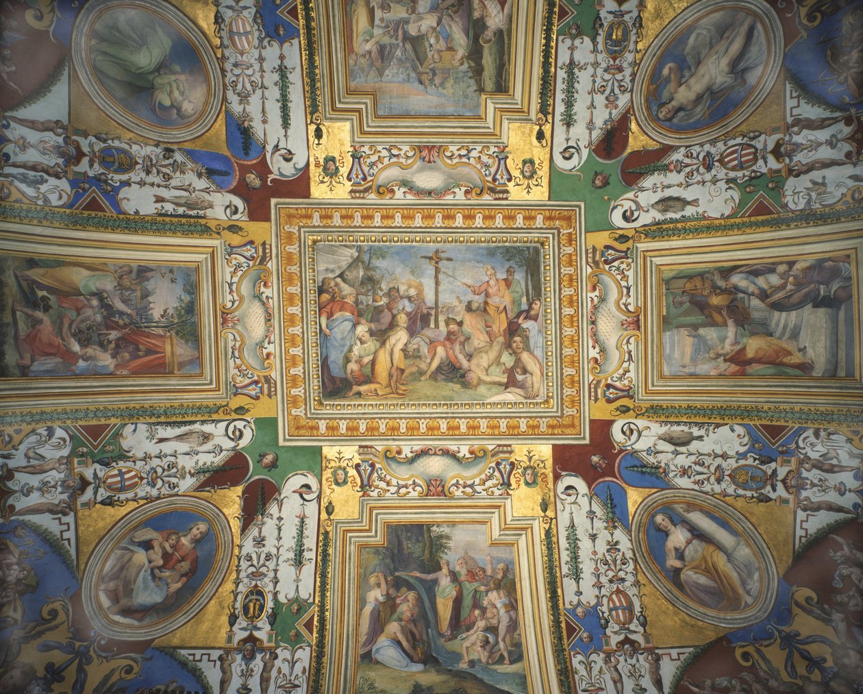 Frescos en el techo del alcoba de Taddeo and Federico 1540 1609 Zuccari