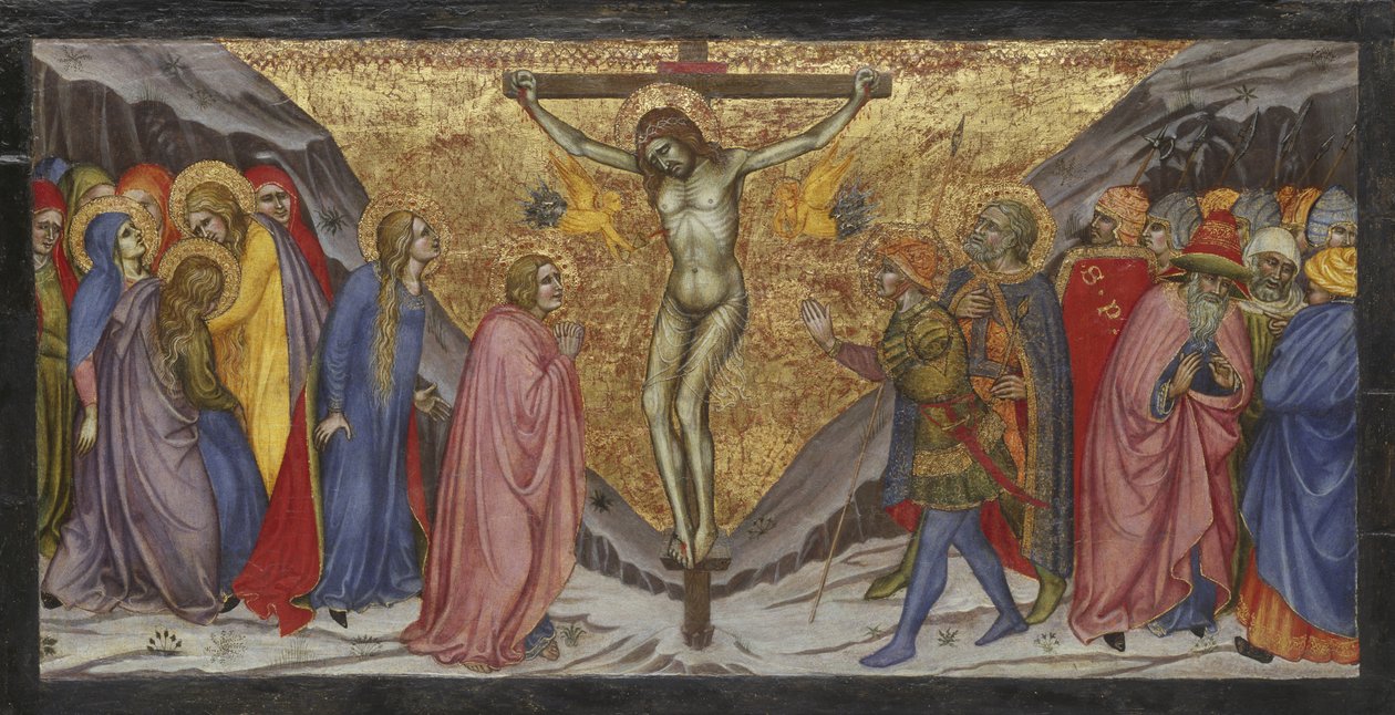 La crucifixión, 1401/04 de Taddeo di Bartolo