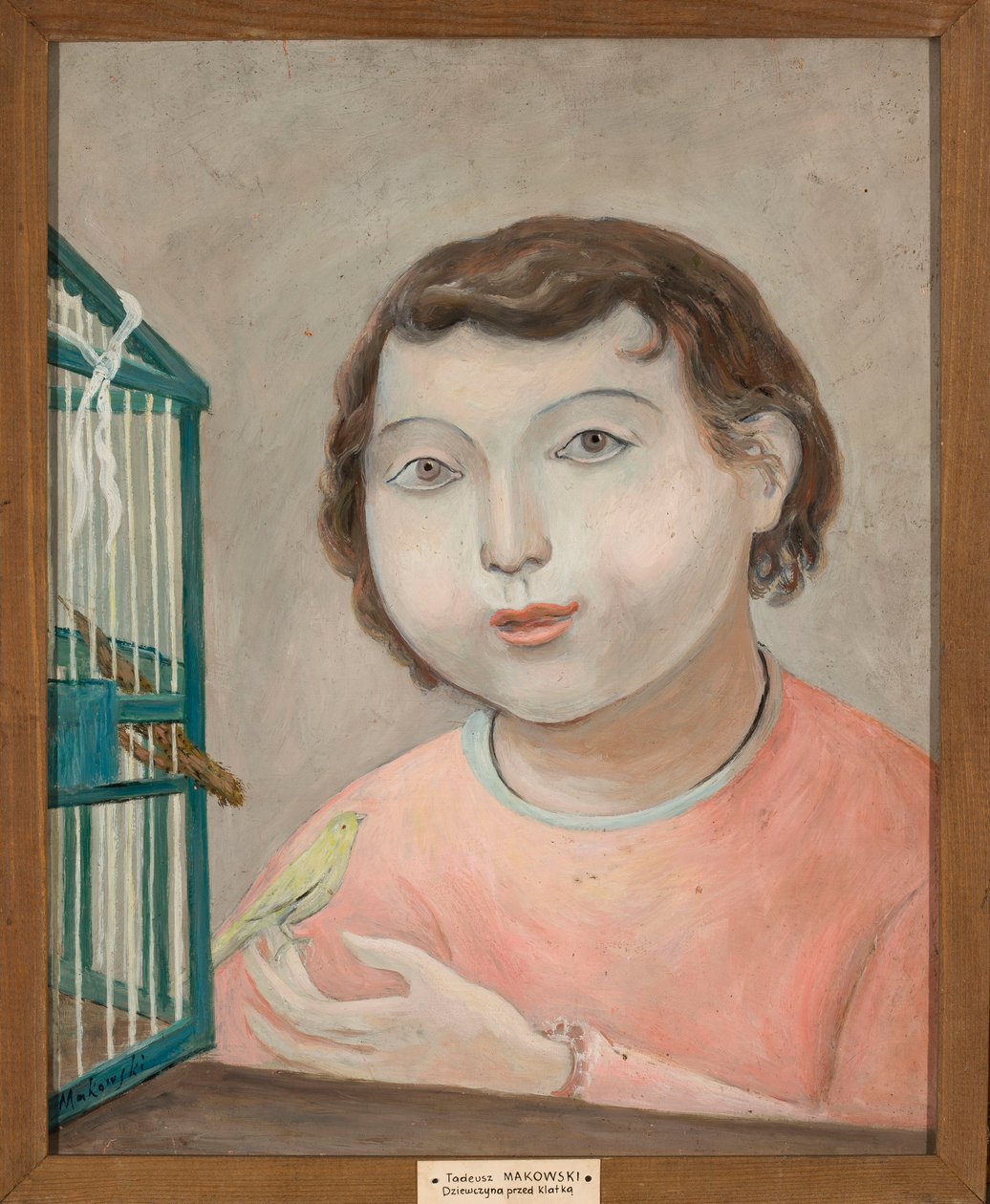 La chica del canario de Tadeusz Makowski