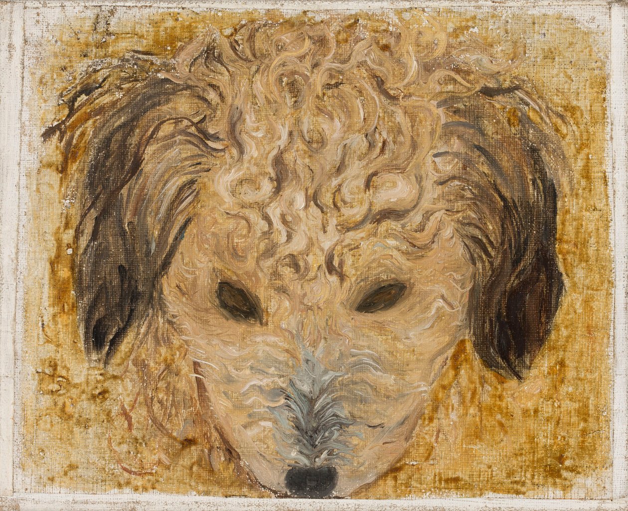 Cabeza de perro de Tadeusz Makowski
