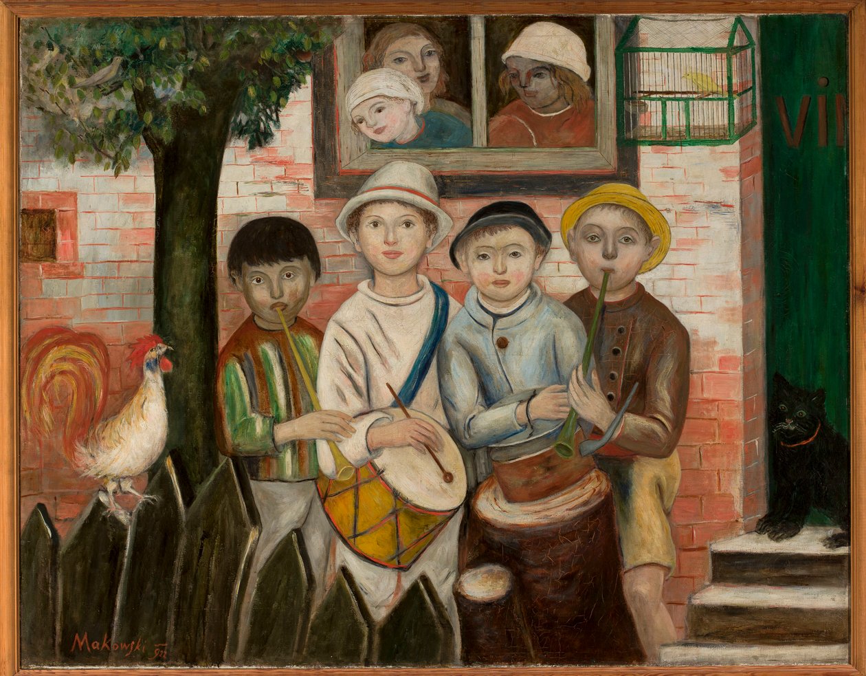 Capilla de los niños de Tadeusz Makowski