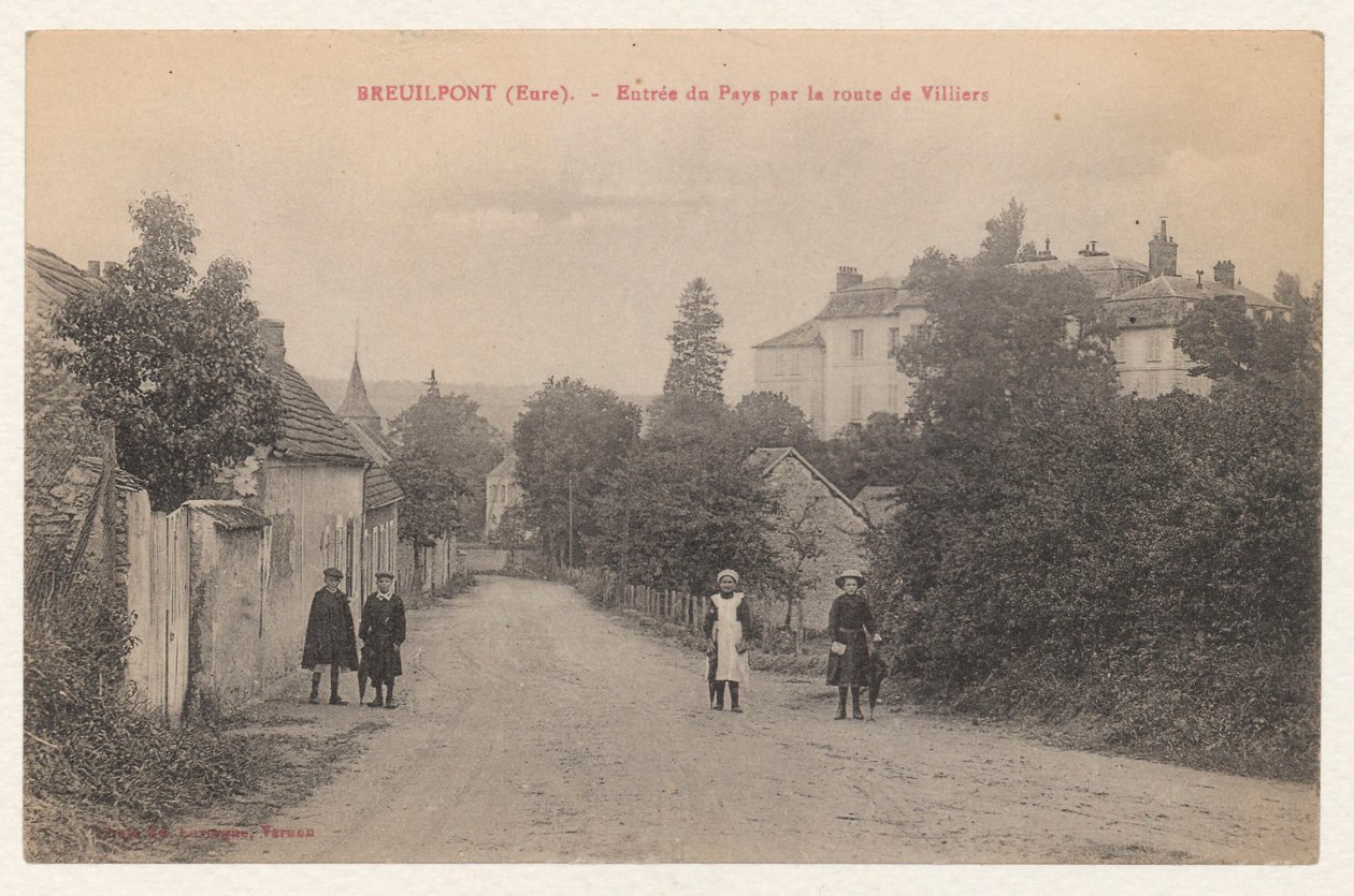 Tarjeta postal para María Mickiewiczówna de Tadeusz Makowski