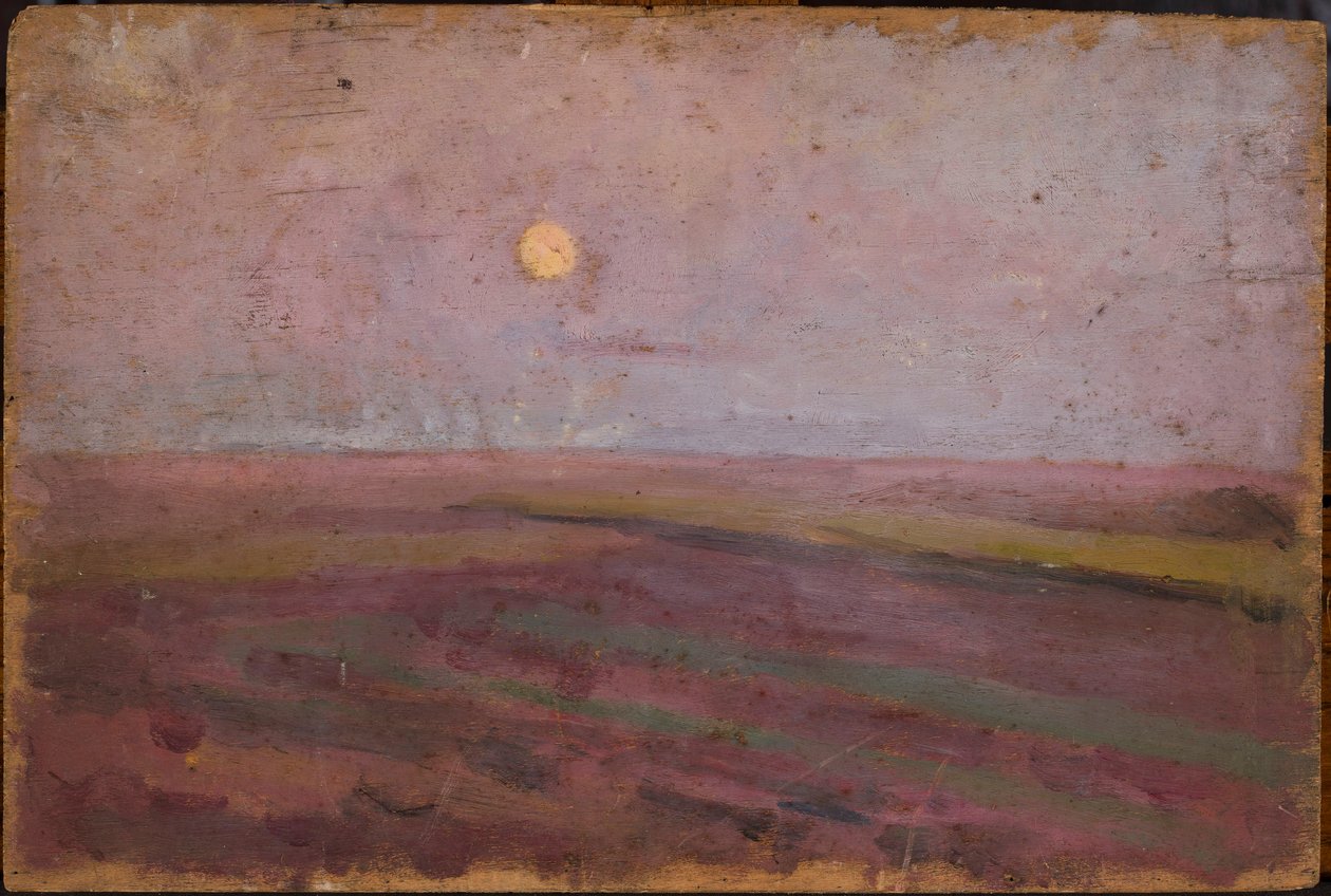 Paisaje lila de Tadeusz Makowski