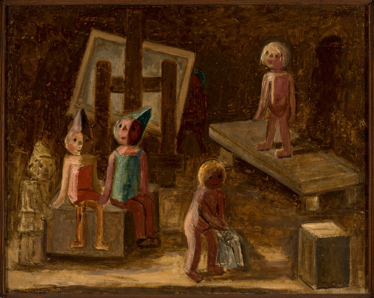 La pequeña modelo de Tadeusz Makowski